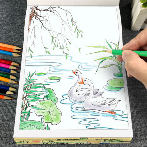 XIANGCAI | Tracing Sketch Book for Beginner Chinese Drawing