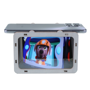 Mô hình Máy xem phim 3D Hologram Tivi 3D đồ chơi công nghệ STEM / STEAM khoa học sáng tạo thủ công cho bé. stem3g