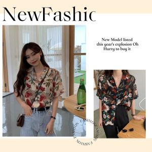 Psion สินค้าขายดีพร้อมส่ง เสื้อเชิ้ตฮาวายผู้หญิง งานแฟชั่น ทรงสวย เนื้อผ้านิ่ม ใส่สบาย รุ่นนี้พร้อมส่งหลายสีให้เลือก ดีเทลงานสวยแบบนี้ สงกรานต์นี้ใครยังไม่มี ต้องรีบเลย