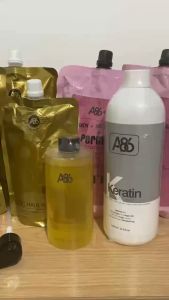 sản phẩm uốn ép Keratin colagen pH phục hồi tóc A86  1000ml