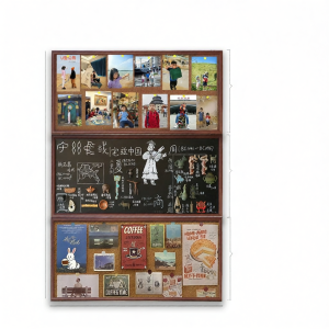 ShowIdea | Creative Erasable Storage Blackboard Magnetic Refrigerator Board