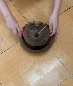 Đồ chơi giải trí cho mèo chống mài mòn kiểu đàn accordion gợn sóng phiên bản nam châm nâng cấp