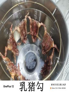 Stainless Steel Pork Roast Hook Square Fork with Hook Roast Pig Hook Barbecue Accessories Kitchen Cooking Utensils