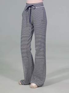 aiwuge | Striped Ballet Warm-Up High-Waist Flare Pants