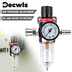 AFR2000 1/4 Pneumatic FilterAir Pressure Regulator For Air CompressorOil-water SeparatorCopper Filter ElementPneumatic Tools