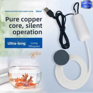 MONLEYTA | Ultra Quiet Small Fish Tank Oxygen Pump USB Powered Fishing Special Oxygenator Machine Outdoor Use Fish Breeding Equipment