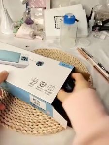 2 in 1 Foldable Nail Art Lamp UV LED Light Manicure /LED Nail Art Phototherapy Nail Dryer / Foldable Nail Art Lamp/Hand Pillow Holder for Nail Art Phototherapy Nail Dryer