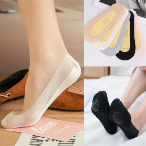 Tất Mỏng Mùa Hè Cho Nữ Thời Trang Vớ Thuyền Tàng Hình Liền Mảnh Bằng Silicon Chống Trượt Sox