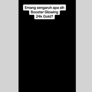 Byzoe Booster  Glowing  Mousturizer Platinum Glow Jelly Booster