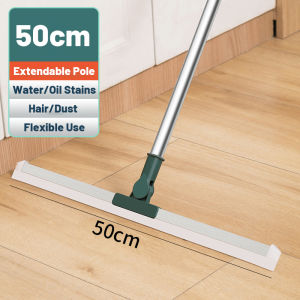 Magic Mop Bathroom Floor Wiper Water Scraper Rotatable Floor Squeegee Bathroom Wiper Broom Floor Cleaning Tool
