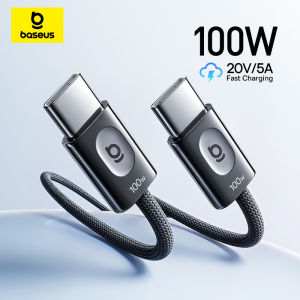 BASEUS | Baseus 100W Fast Charging Cables for iPhone 17 16 15 Plus Promax TypeC To USB Type C Wire Cable For Macbook iPad Data Cord