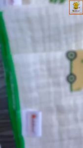 Khăn sữa bé sơ sinh Babiboo khăn xô sữa cho bé vải muslin  lớp mềm mịn an toàn cho da  26cmx 26cm (set / 5 khăn )  BK09