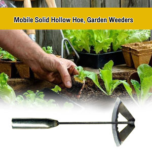 Talao Hollow Hoe Durable Weeding Rake Handheld Hoeing Garden Pine Soil Farm Tool Weeding Tools