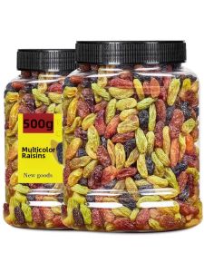 Mixed Colored Large Raisins 500g