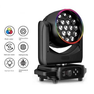 Moving Head Light 19 LED Lampu Sorot Spotlight Panggung DMX512 190W