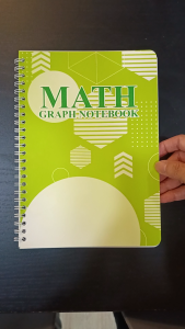 FSI MATH GRAPH NOTEBOOK 80 SHEETS 6X 8.5 INCH
