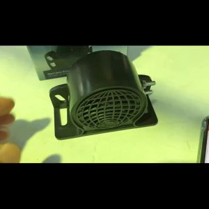 Hella Waterproof Reverse Horn Safety Backup Alarm Warning Siren Buzzer Car Lorry Bus 12V 24V 48V 3SL 009 148 141