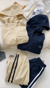 Bộ Dài Tay Cho Bé Bộ Dài Tay Thể Thao Gió Nhăn Cho Bé Từ 12kg Đến 30kg SUMO CITY