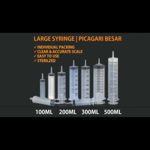 4PCS 200ml Picagari Syringe Penyedut Suction Engine Oil Extractor Minyak Enjin Rem Diskbrake Pam Disposable Grease Pump Jarum 一次性针筒