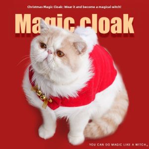 YCQPET | Funny Christmas Red Cat Clothing