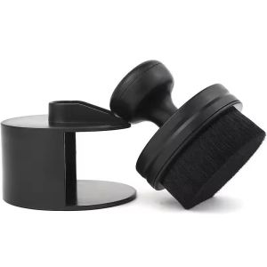 1/3Pcs Portable Anti Static Vinyl Record Cleaning Brush High-Density Car Tire Polishing Brush with Stand Soft Auto Detail Brush Multifunctional Cleaner