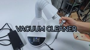 LIARTY Nail Art Vaccum Cleaner Powerful Suction Low Noise LED Lighting With transparent cover