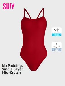 SUIY | Professional Competition Swimwear Red
