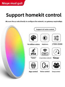 NIOYE | Đèn Trần RGB Smart HomeKit
