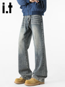 izzue | Dark Blue Flared American Jeans