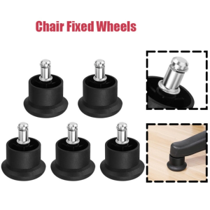 Office Chair Fixed Wheels Foot Pads Foot Pegs Furniture Foot Pads Hardware 5pcs