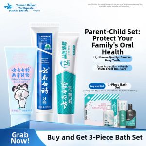YUNNAN BAIYAO | Probiotic Teeth Strengthening Anti-Cavity Childrens Toothpaste