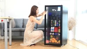 SHANBEN ตู้เย็นมินิ ตู้เย็นขนาดเล็ก ตู้เย็นมินิบาร์ สามารถใช้ได้ในบ้าน หอพัก ที่ทำงาน ขนาด 71-120 ลิตร