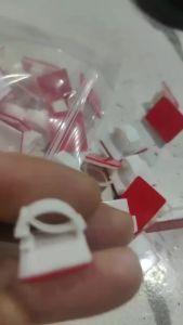 20/50 Cái Kẹp Tổ Chức Cáp Giá Đỡ Dây Nhựa Giá Đỡ Cáp Sạc USB Dụng Cụ Cuộn Dây Móc Treo Tường Quản Lý Cáp
