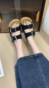 YOTO New Women Platform Birkenstock Sandals Comfortable Leather Slides Soft Sole Slippers For Women