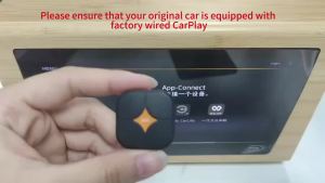 NEW 4 IN 1 Wireless CarPlay Adapter Convert OEM Wired CarPlay Android Auto To Wireless AirPlay Miracast Screen Mirroring