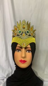 Renda Bordir Siger Mahkota Kepala Durga