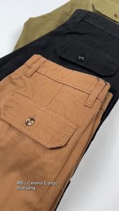 RBJ Celana Cargo Panjang Regular Fit Cotton Premium Pria