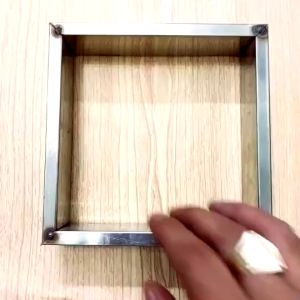 Khuôn làm bánh chưng (Vuông 14cm) khuôn gói bánh trưng INOX không gỉ dùng tiện lợi siêu bền - Gia dụng Phước Hòa