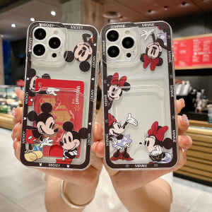 Phone Case Samsung Galaxy A57 A37 A17 A07 5G New 2026 Card Holder Slot Design Cute Cartoon Pattern Transparent Soft Casing Samsung A57 5G Phone Cover Case