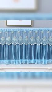 32Inch TV Dust Cover Wall Mounted TV Home Universal Lace Lace Embroidered Cover Fabric Dust Cover