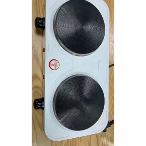 BERGARANSI Taffware Kompor Listrik 2 Tungku hemat listrik Portable Coil Hot Plate 2000W WY-04B