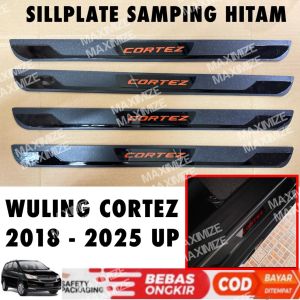 Sillplate Samping Wuling Cortez 2018 2023 2024 2025 Hitam