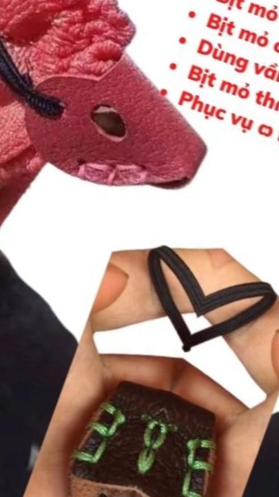 Bịt mỏ gà loại đặc biệt 2 CÁI,chất liệu da dầy dặn rễ sử dụng.