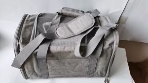 HANA Portable Pet Diagonal Bag Foldable Breathable Carrier Tote Bag Crossbody Pouch for Dogs Cats Puppy Kitten Travel Outdoor