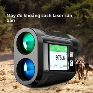Nohawk | Máy Đo Khoảng Cách Bằng Laser NOHAWK 1500M Với Chức Năng Phát Giọng Nói Màn Hình Cảm Ứng HD Chế Độ Đo Khoảng Cách/góc/tốc Độ/quét Dành Cho Chơi Golf Hoặc Săn Bắn