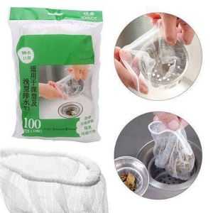 Túi Lọc Rác Bồn Rửa Bát (Túi 100 Chiếc) thiết kế kiểu lưới siêu dai