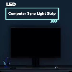 NEWSTYLE | Smart Gaming LED Strip Lights Computer Sync Light Strip Monitor RGB Screen LED Backlight For Gaming Room Atmosphere Decor