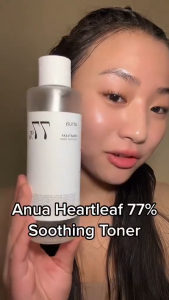 [SG Stock] Anua Heartleaf 77% Soothing Toner I pH 5.5 Skin Trouble Care Calming Skin Refreshing Purifying 250ml