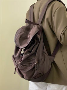 กระเป๋าเป้สะพายหลังใส่คอมพิวเตอร์สำหรับเดินป่า กระเป๋าเป้สะพายหลังสำหรับเดินทางแบบลำลองสำหรับผู้หญิง ความจุขนาดใหญ่ กระเป๋าเป้สะพายหลังแบบมีหลายช่อง