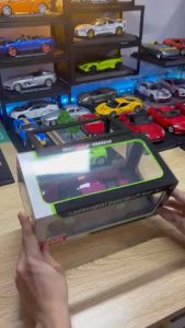 Mô Hình Xe Ôtô Kim Loại 1/24 Siêu Xe LAMBORGHINI GALLARDO LP560-4 Sẵn Đế Để Trưng Bày Bàn Làm Việc Làm Đồ Chơi Trẻ Em